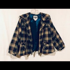 Plaid Shrug
